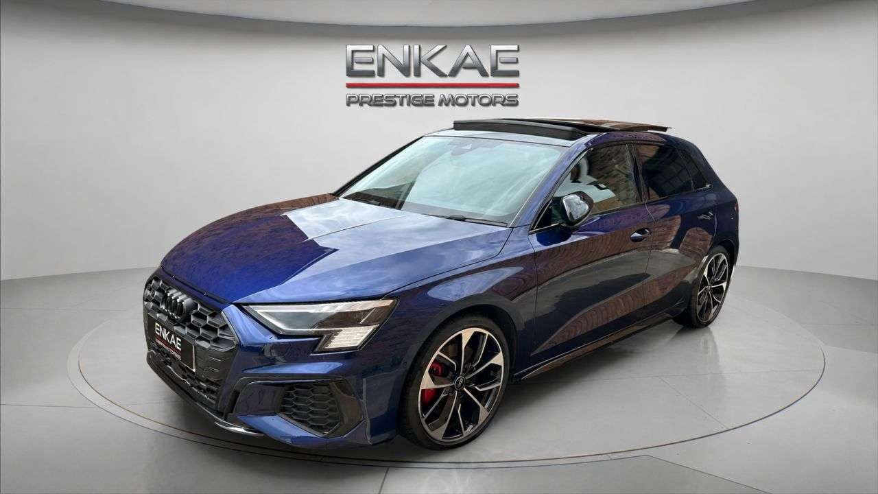 A 2023 AUDI S3 2.0 TFSI Vorsprung Sportback 5dr Petrol S Tronic quattro Euro 6 (s/s) (310 A 2023 AUDI S3 2.0 TFSI Vorsprung Sportback 5dr Petrol S Tronic quattro Euro 6 (s/s) (310