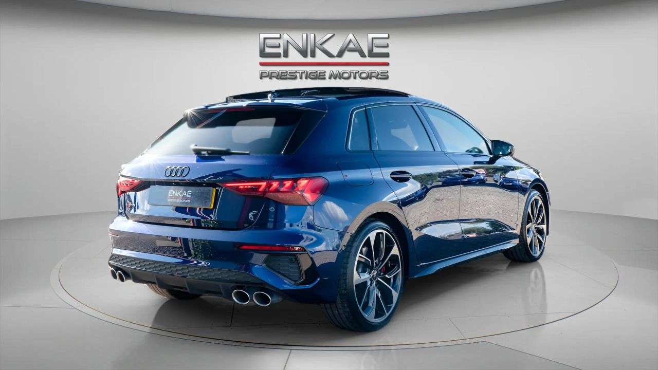 A 2023 AUDI S3 2.0 TFSI Vorsprung Sportback 5dr Petrol S Tronic quattro Euro 6 (s/s) (310 A 2023 AUDI S3 2.0 TFSI Vorsprung Sportback 5dr Petrol S Tronic quattro Euro 6 (s/s) (310