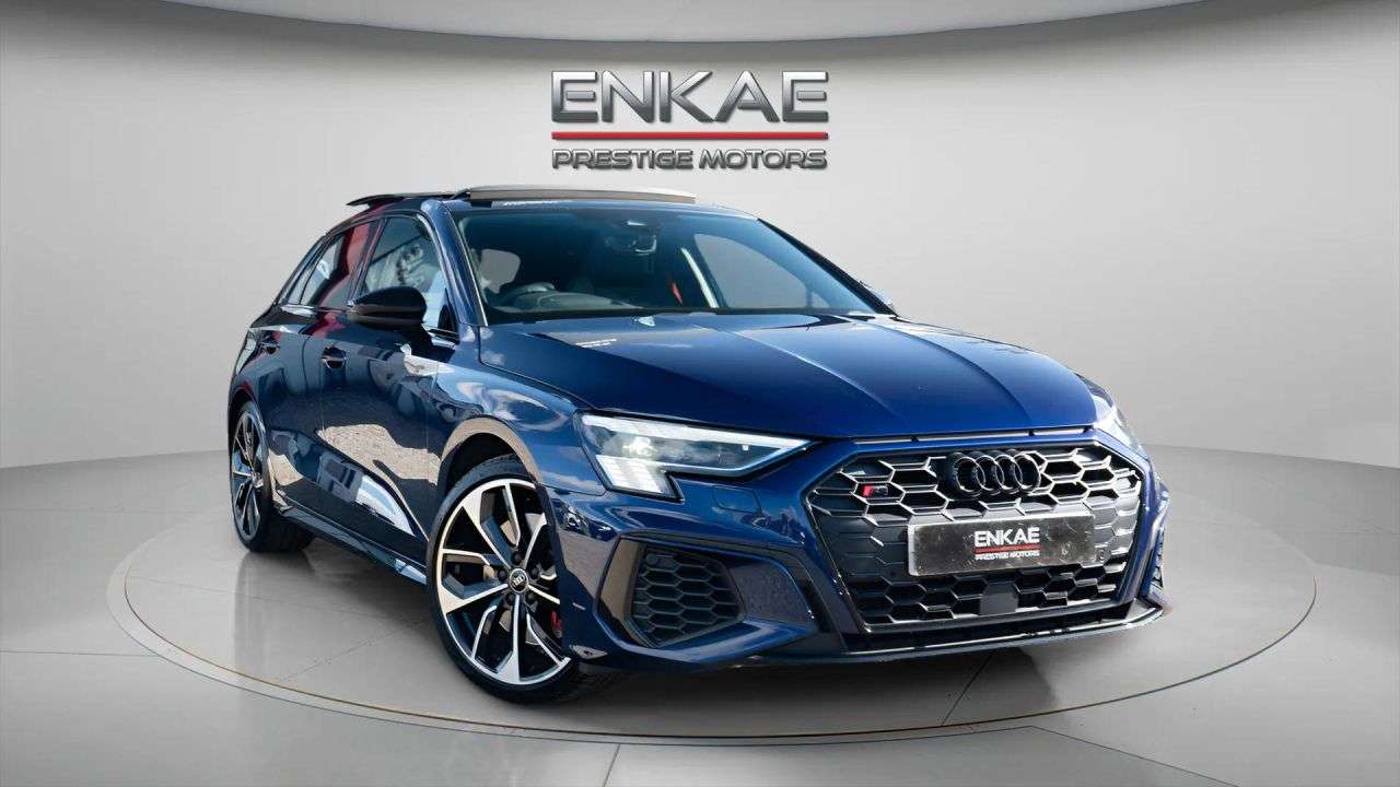 A 2023 AUDI S3 2.0 TFSI Vorsprung Sportback 5dr Petrol S Tronic quattro Euro 6 (s/s) (310 A 2023 AUDI S3 2.0 TFSI Vorsprung Sportback 5dr Petrol S Tronic quattro Euro 6 (s/s) (310