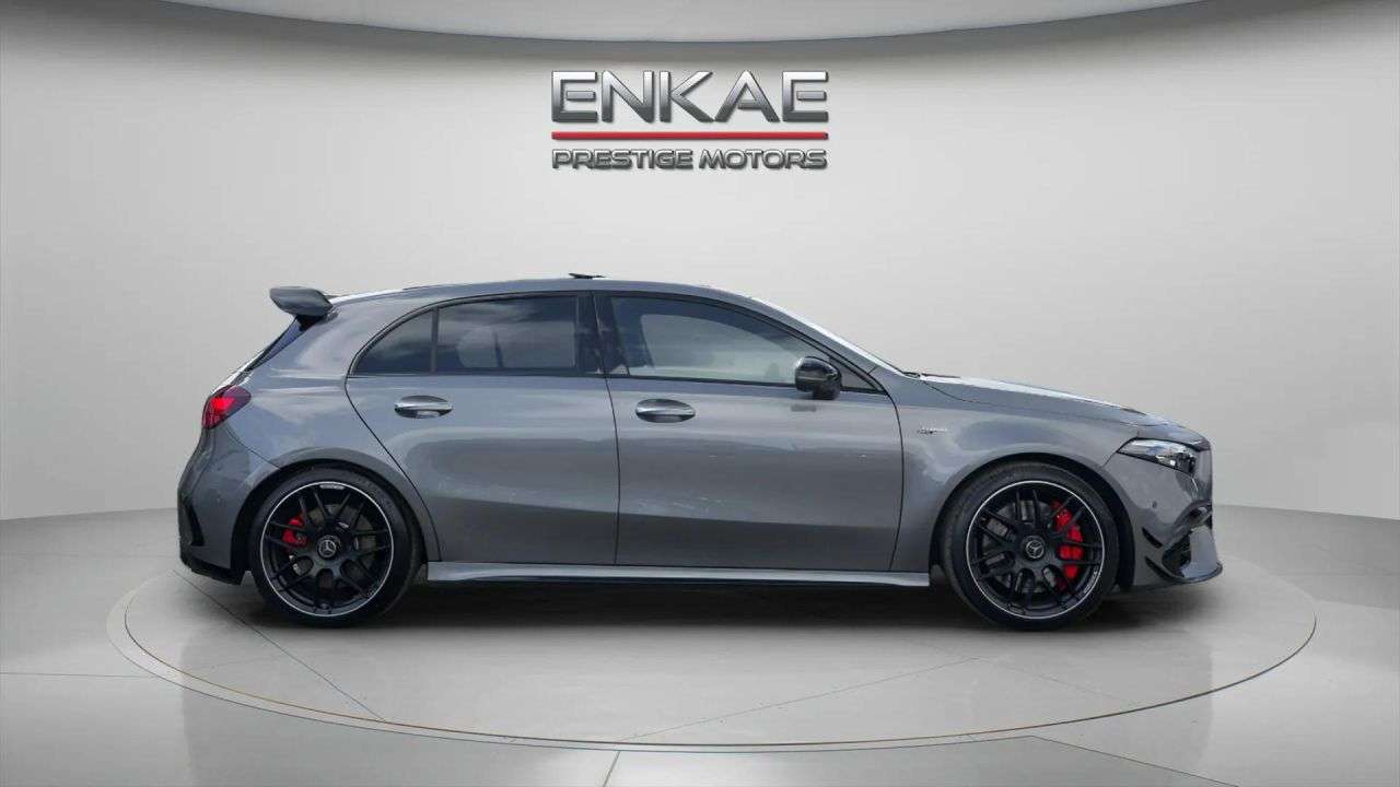 A 2025 MERCEDES-BENZ A-CLASS 2.0 A45 AMG S Plus Hatchback 5dr Petrol 8G-DCT 4MATIC+ Euro 6 (s/s) (421 ps A 2025 MERCEDES-BENZ A-CLASS 2.0 A45 AMG S Plus Hatchback 5dr Petrol 8G-DCT 4MATIC+ Euro 6 (s/s) (421 ps
