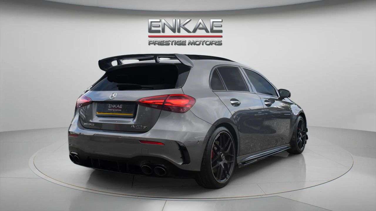A 2025 MERCEDES-BENZ A-CLASS 2.0 A45 AMG S Plus Hatchback 5dr Petrol 8G-DCT 4MATIC+ Euro 6 (s/s) (421 ps A 2025 MERCEDES-BENZ A-CLASS 2.0 A45 AMG S Plus Hatchback 5dr Petrol 8G-DCT 4MATIC+ Euro 6 (s/s) (421 ps