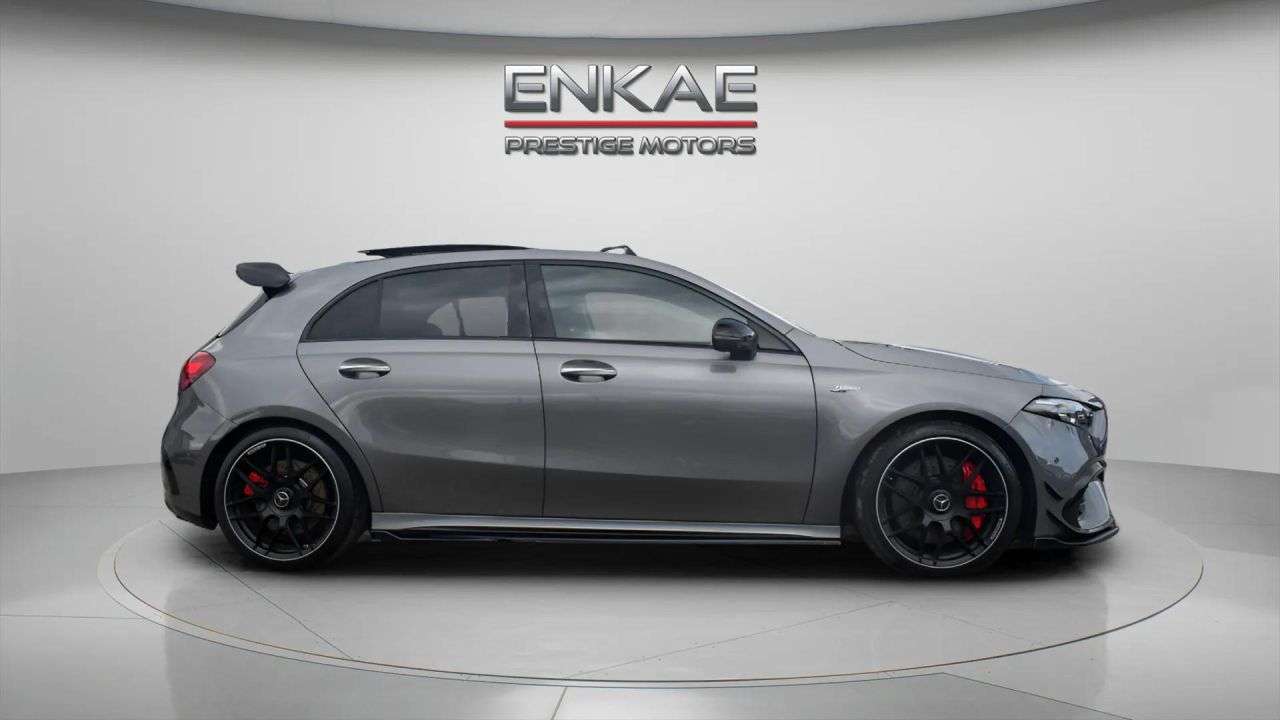 A 2025 MERCEDES-BENZ A-CLASS 2.0 A45 AMG S Plus Hatchback 5dr Petrol 8G-DCT 4MATIC+ Euro 6 (s/s) (421 ps A 2025 MERCEDES-BENZ A-CLASS 2.0 A45 AMG S Plus Hatchback 5dr Petrol 8G-DCT 4MATIC+ Euro 6 (s/s) (421 ps