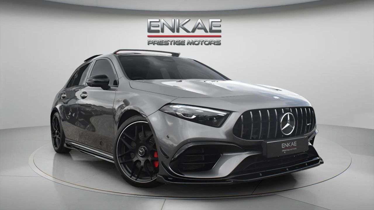 A 2025 MERCEDES-BENZ A-CLASS 2.0 A45 AMG S Plus Hatchback 5dr Petrol 8G-DCT 4MATIC+ Euro 6 (s/s) (421 ps A 2025 MERCEDES-BENZ A-CLASS 2.0 A45 AMG S Plus Hatchback 5dr Petrol 8G-DCT 4MATIC+ Euro 6 (s/s) (421 ps