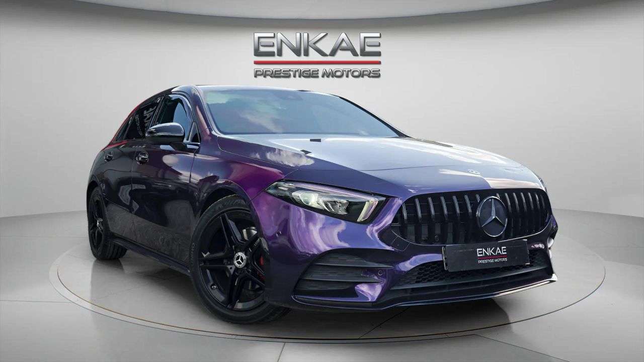 A 2019 MERCEDES-BENZ A-CLASS 1.5 A180d AMG Line (Premium) Hatchback 5dr Diesel 7G-DCT Euro 6 (s/s) (116 A 2019 MERCEDES-BENZ A-CLASS 1.5 A180d AMG Line (Premium) Hatchback 5dr Diesel 7G-DCT Euro 6 (s/s) (116