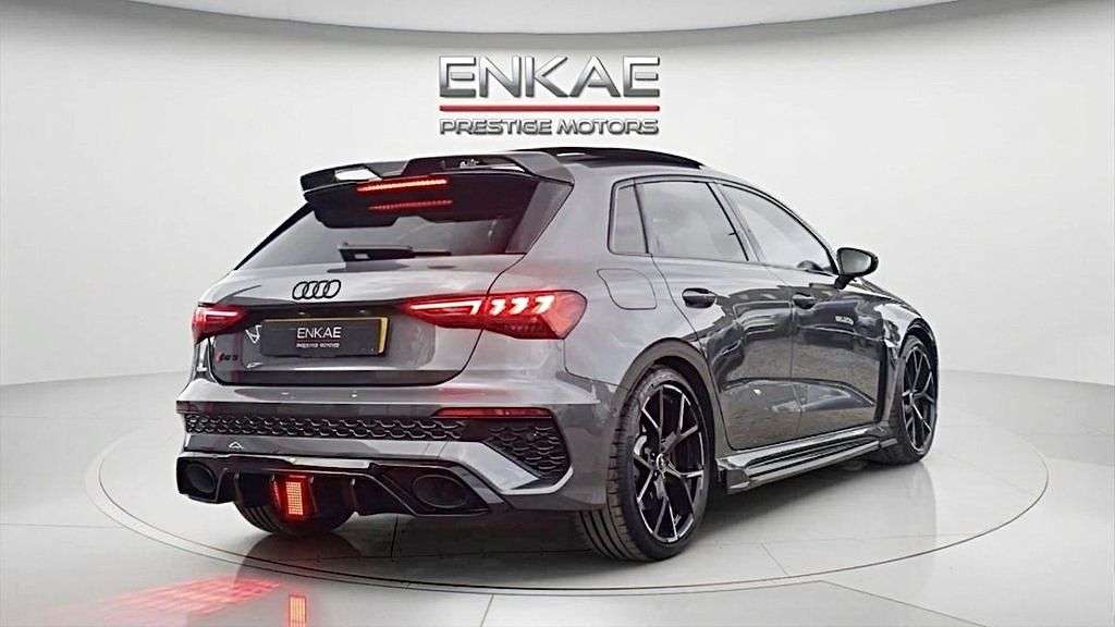 A 2023 AUDI RS3 2.5 TFSI Vorsprung Sportback 5dr Petrol S Tronic quattro Euro 6 (s/s) (400 A 2023 AUDI RS3 2.5 TFSI Vorsprung Sportback 5dr Petrol S Tronic quattro Euro 6 (s/s) (400