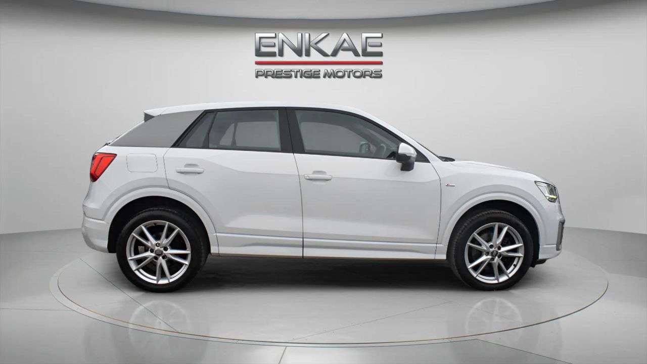 A 2018 AUDI Q2 1.4 TFSI CoD S line SUV 5dr Petrol S Tronic Euro 6 (s/s) (150 ps) 18 INCH A A 2018 AUDI Q2 1.4 TFSI CoD S line SUV 5dr Petrol S Tronic Euro 6 (s/s) (150 ps) 18 INCH A