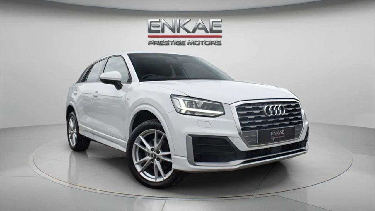 A 2018 AUDI Q2 1.4 TFSI CoD S line SUV 5dr Petrol S Tronic Euro 6 (s/s) (150 ps) 18 INCH A A 2018 AUDI Q2 1.4 TFSI CoD S line SUV 5dr Petrol S Tronic Euro 6 (s/s) (150 ps) 18 INCH A