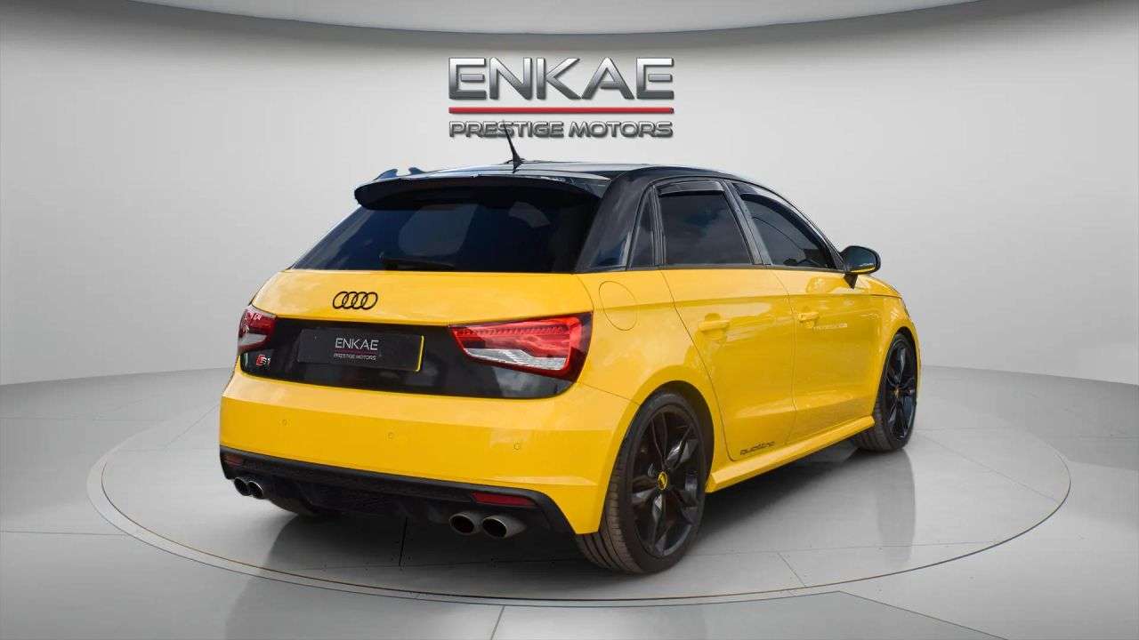 A 2017 AUDI S1 2.0 TFSI Sportback 5dr Petrol Manual quattro Euro 6 (s/s) (231 ps) 17 INCH A 2017 AUDI S1 2.0 TFSI Sportback 5dr Petrol Manual quattro Euro 6 (s/s) (231 ps) 17 INCH