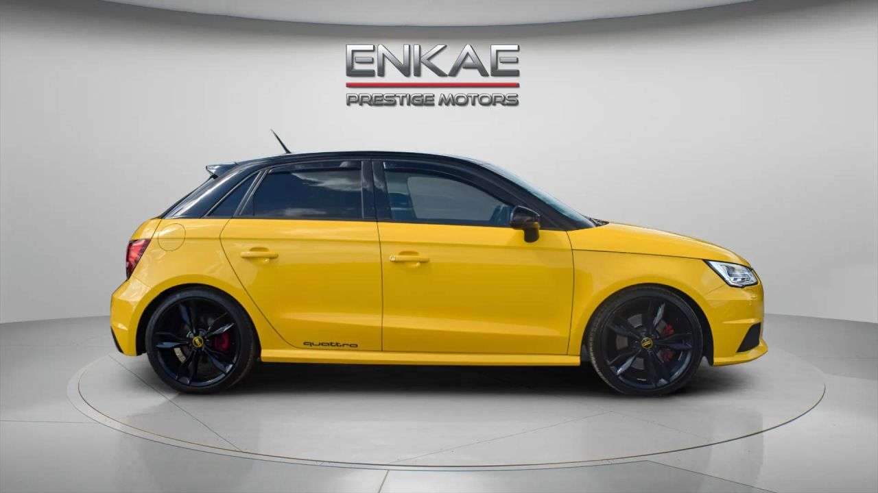 A 2017 AUDI S1 2.0 TFSI Sportback 5dr Petrol Manual quattro Euro 6 (s/s) (231 ps) 17 INCH A 2017 AUDI S1 2.0 TFSI Sportback 5dr Petrol Manual quattro Euro 6 (s/s) (231 ps) 17 INCH