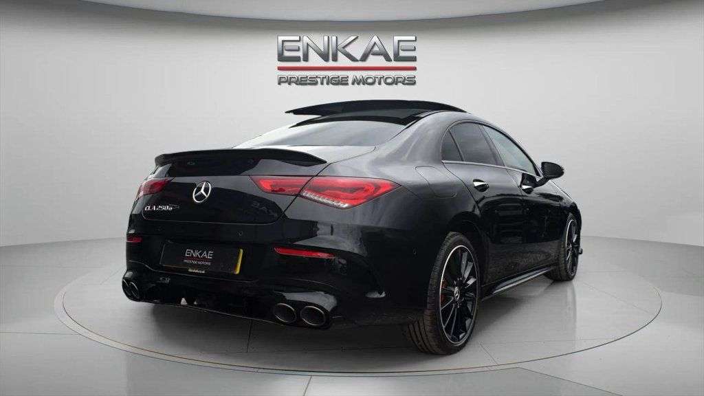 A 2023 MERCEDES-BENZ CLA 1.3 CLA250e 15.6kWh AMG Line Night Edition (Premium Plus) Coupe 4dr Petrol A 2023 MERCEDES-BENZ CLA 1.3 CLA250e 15.6kWh AMG Line Night Edition (Premium Plus) Coupe 4dr Petrol