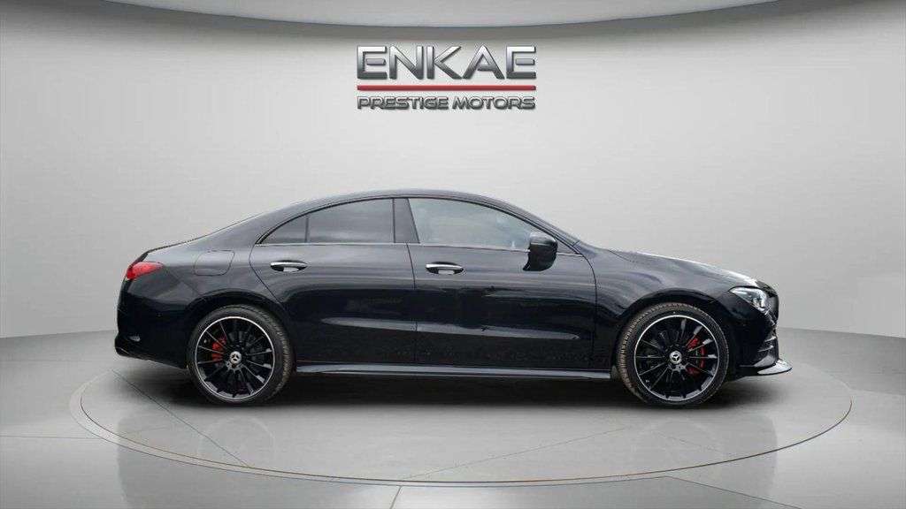 A 2023 MERCEDES-BENZ CLA 1.3 CLA250e 15.6kWh AMG Line Night Edition (Premium Plus) Coupe 4dr Petrol A 2023 MERCEDES-BENZ CLA 1.3 CLA250e 15.6kWh AMG Line Night Edition (Premium Plus) Coupe 4dr Petrol