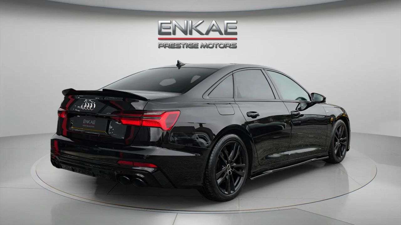 A 2023 AUDI A6 SALOON 2.0 TFSI 40 S line Saloon 4dr Petrol S Tronic Euro 6 (s/s) (204 ps) BLACK E A 2023 AUDI A6 SALOON 2.0 TFSI 40 S line Saloon 4dr Petrol S Tronic Euro 6 (s/s) (204 ps) BLACK E