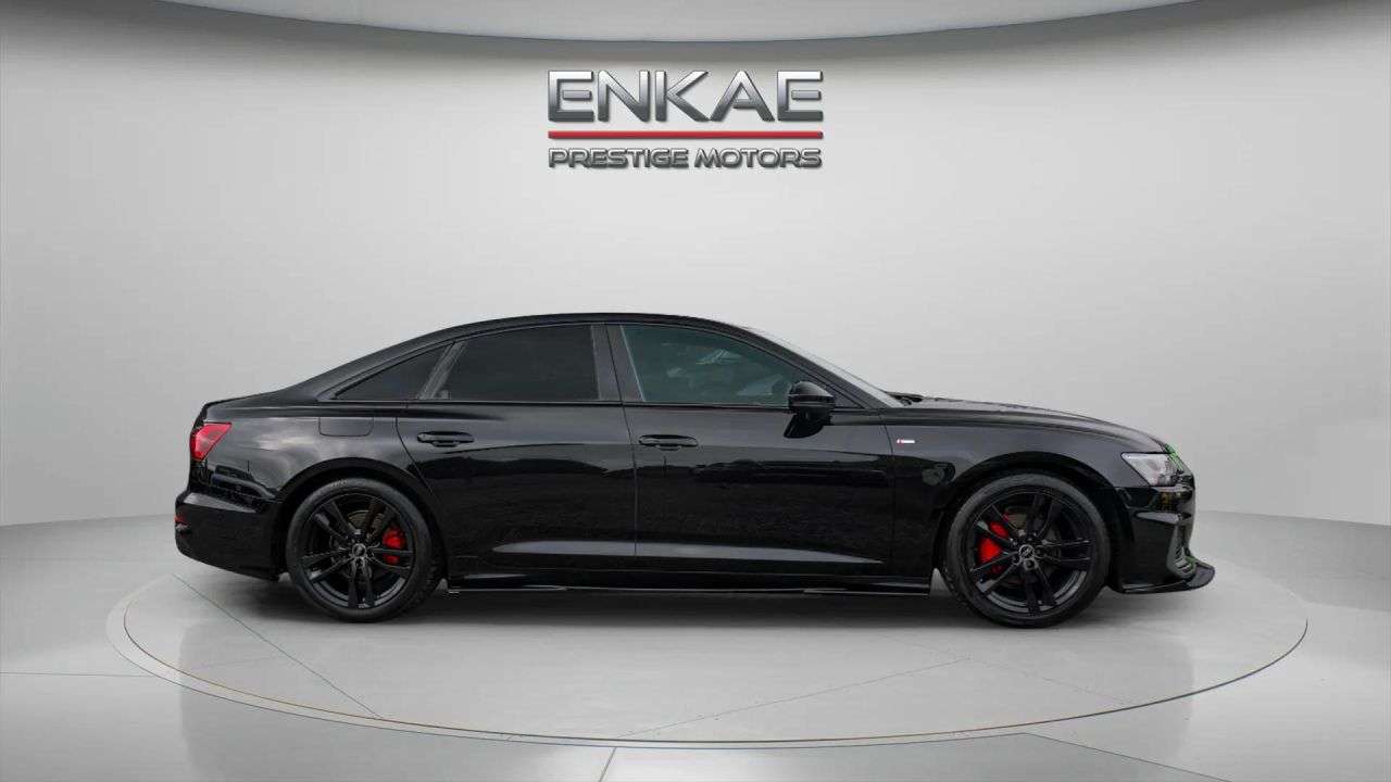 A 2023 AUDI A6 SALOON 2.0 TFSI 40 S line Saloon 4dr Petrol S Tronic Euro 6 (s/s) (204 ps) BLACK E A 2023 AUDI A6 SALOON 2.0 TFSI 40 S line Saloon 4dr Petrol S Tronic Euro 6 (s/s) (204 ps) BLACK E
