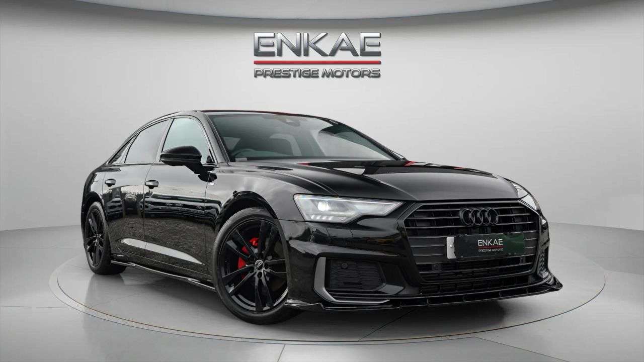 A 2023 AUDI A6 SALOON 2.0 TFSI 40 S line Saloon 4dr Petrol S Tronic Euro 6 (s/s) (204 ps) BLACK E A 2023 AUDI A6 SALOON 2.0 TFSI 40 S line Saloon 4dr Petrol S Tronic Euro 6 (s/s) (204 ps) BLACK E