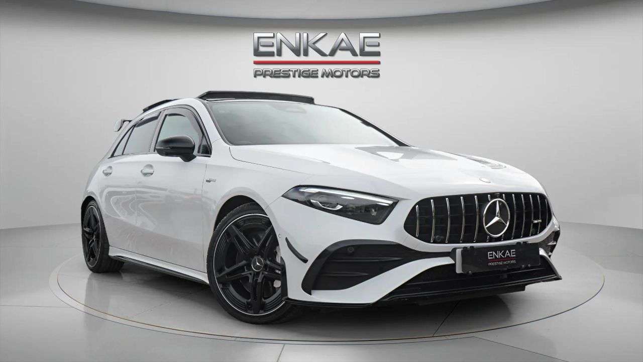 A 2024 MERCEDES-BENZ A CLASS 2.0 A35h MHEV AMG (Premium Plus) Hatchback 5dr Petrol Hybrid 7G-DCT 4MATIC A 2024 MERCEDES-BENZ A CLASS 2.0 A35h MHEV AMG (Premium Plus) Hatchback 5dr Petrol Hybrid 7G-DCT 4MATIC