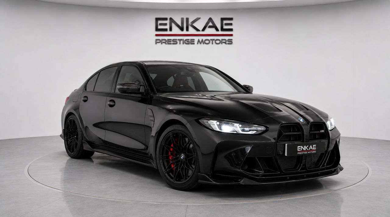 A 2024 BMW M3 3.0 BiTurbo Competition Saloon 4dr Petrol Steptronic M xDrive Euro 6 (s/s) A 2024 BMW M3 3.0 BiTurbo Competition Saloon 4dr Petrol Steptronic M xDrive Euro 6 (s/s)