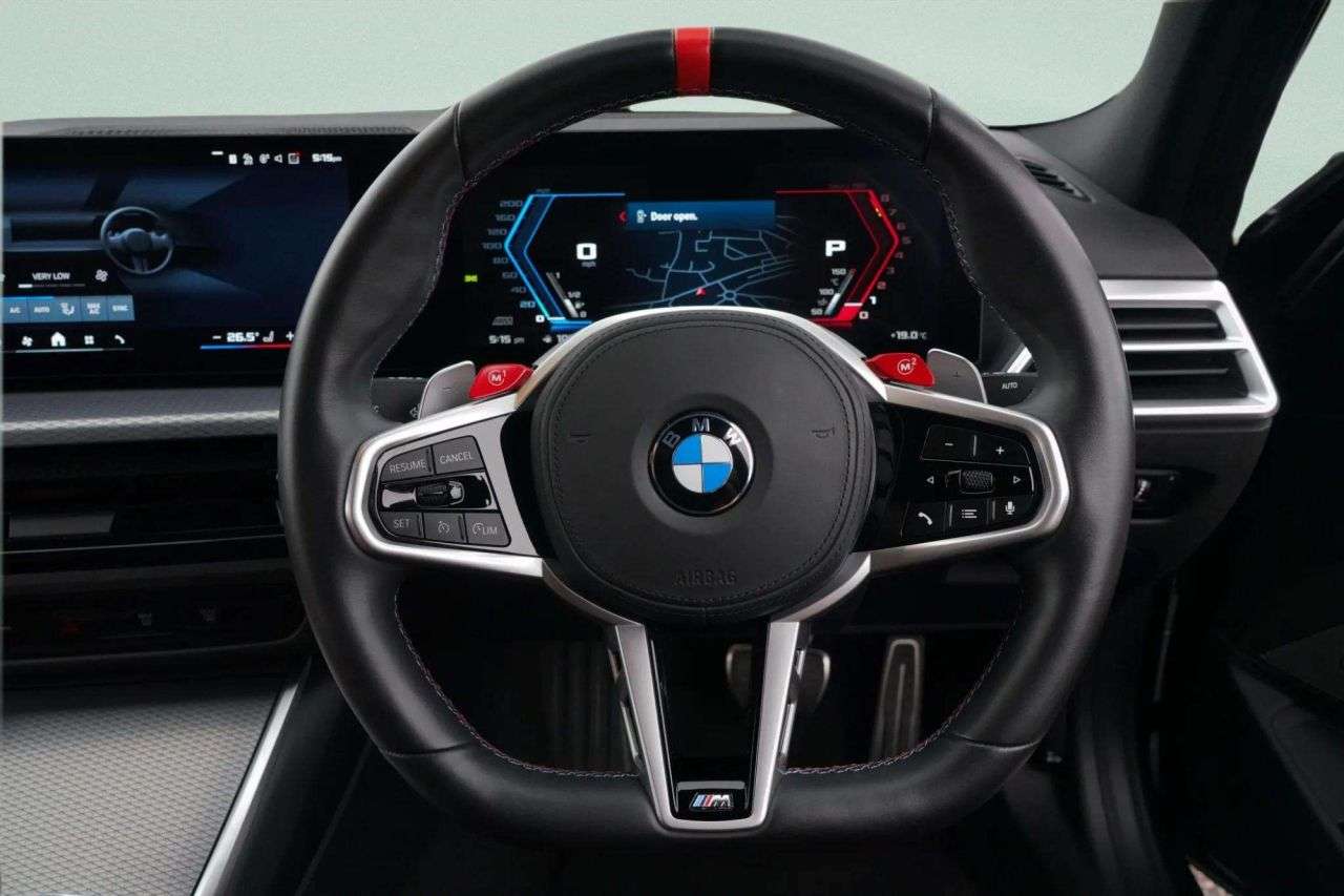 A 2024 BMW M3 3.0 BiTurbo Competition Saloon 4dr Petrol Steptronic M xDrive Euro 6 (s/s) A 2024 BMW M3 3.0 BiTurbo Competition Saloon 4dr Petrol Steptronic M xDrive Euro 6 (s/s)