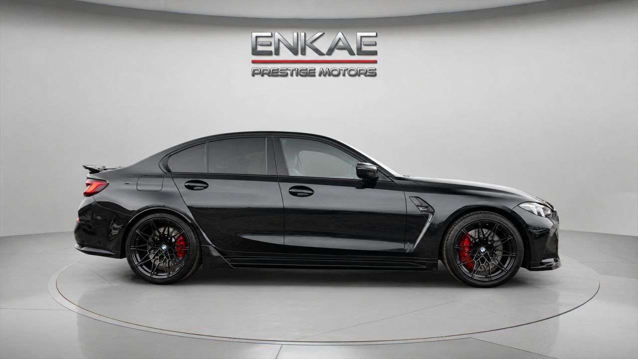 A 2024 BMW M3 3.0 BiTurbo Competition Saloon 4dr Petrol Steptronic M xDrive Euro 6 (s/s) A 2024 BMW M3 3.0 BiTurbo Competition Saloon 4dr Petrol Steptronic M xDrive Euro 6 (s/s)