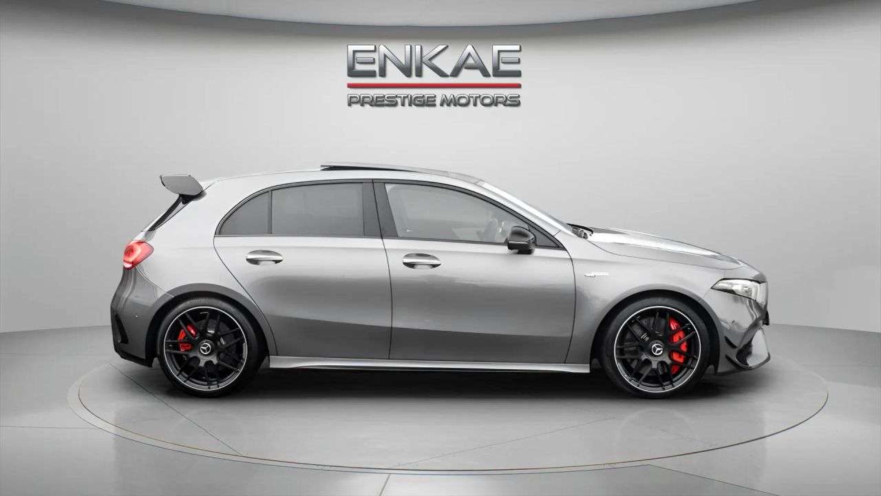 A 2022 MERCEDES-BENZ A CLASS 2.0 A45 AMG S Plus Hatchback 5dr Petrol 8G-DCT 4MATIC+ Euro 6 (s/s) (421 ps A 2022 MERCEDES-BENZ A CLASS 2.0 A45 AMG S Plus Hatchback 5dr Petrol 8G-DCT 4MATIC+ Euro 6 (s/s) (421 ps