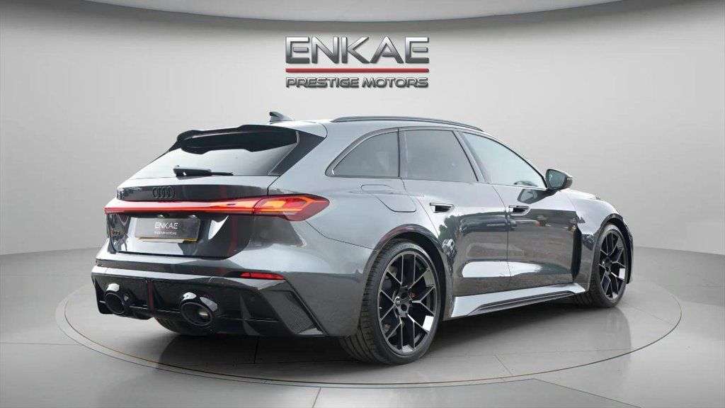 A 2026 AUDI RS5 AVANT 2.9 TFSI V6 AUTO 5dr Auto 630 BHP 25.9kWh Performance Vorsprung Avant Tiptr A 2026 AUDI RS5 AVANT 2.9 TFSI V6 AUTO 5dr Auto 630 BHP 25.9kWh Performance Vorsprung Avant Tiptr