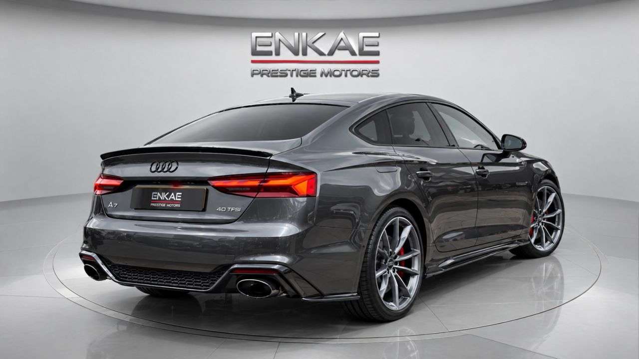 A 2023 AUDI A5 2.0 TFSI 35 S line Sportback 5dr Petrol S Tronic Euro 6 (s/s) (150 ps) RED A 2023 AUDI A5 2.0 TFSI 35 S line Sportback 5dr Petrol S Tronic Euro 6 (s/s) (150 ps) RED