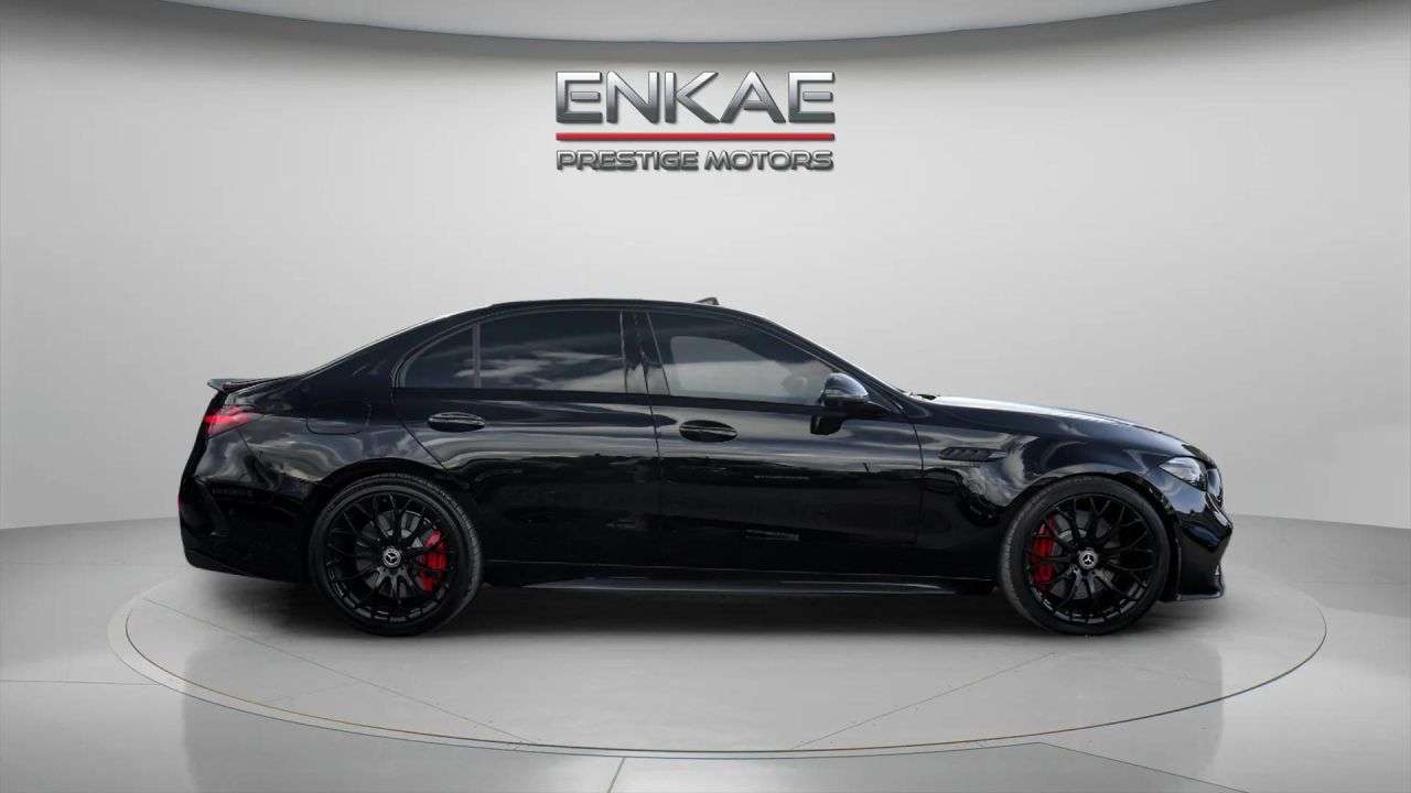 A 2024 MERCEDES-BENZ C CLASS 2.0 C63 6.1kWh AMG S E Performance Night Edition (Premium Plus) Saloon 4dr A 2024 MERCEDES-BENZ C CLASS 2.0 C63 6.1kWh AMG S E Performance Night Edition (Premium Plus) Saloon 4dr