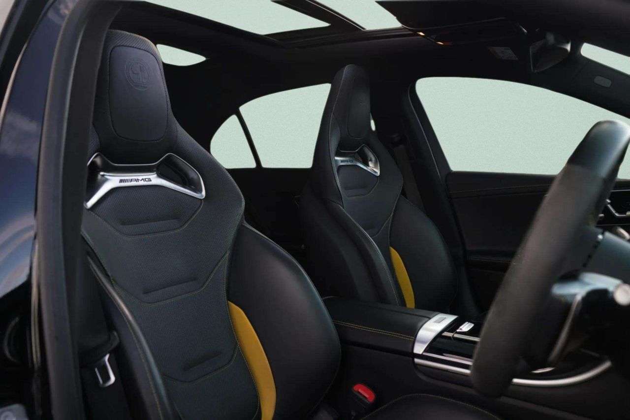 A 2024 MERCEDES-BENZ C CLASS 2.0 C63 6.1kWh AMG S E Performance Night Edition (Premium Plus) Saloon 4dr A 2024 MERCEDES-BENZ C CLASS 2.0 C63 6.1kWh AMG S E Performance Night Edition (Premium Plus) Saloon 4dr