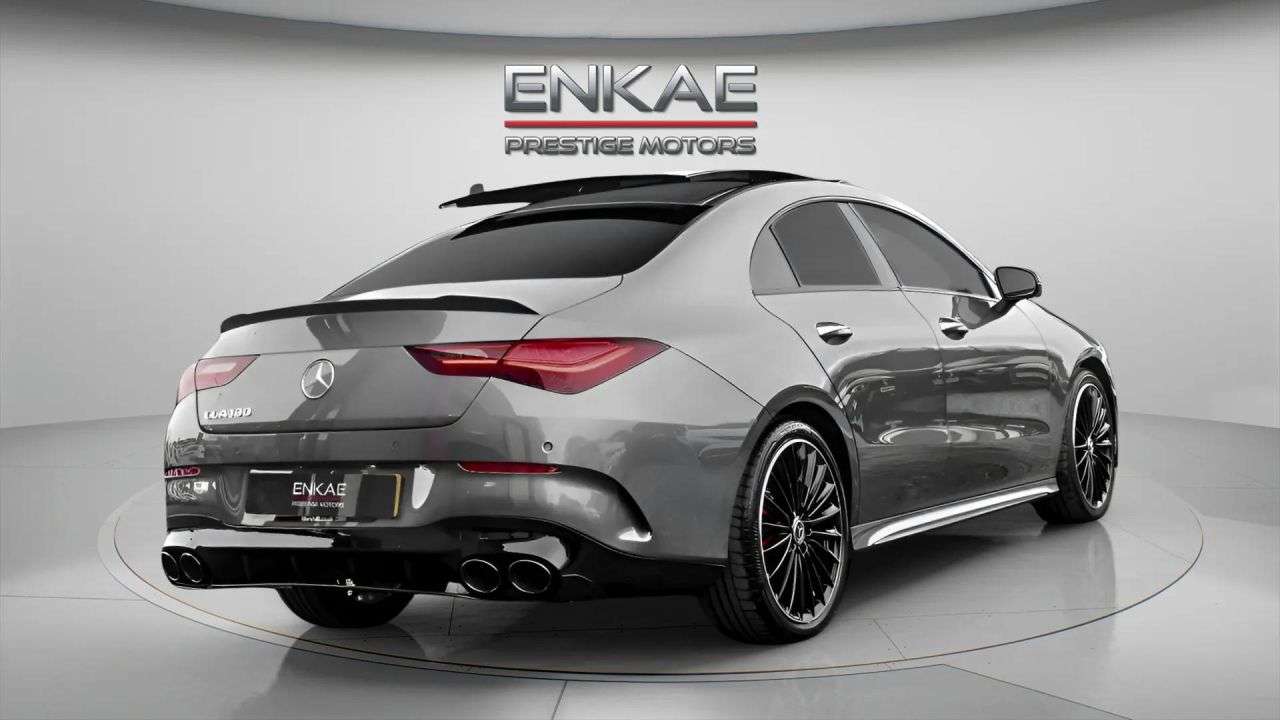 A 2024 MERCEDES-BENZ CLA 1.3 CLA180h MHEV AMG Line (Premium Plus) Coupe 4dr Petrol Hybrid 7G-DCT Eur A 2024 MERCEDES-BENZ CLA 1.3 CLA180h MHEV AMG Line (Premium Plus) Coupe 4dr Petrol Hybrid 7G-DCT Eur