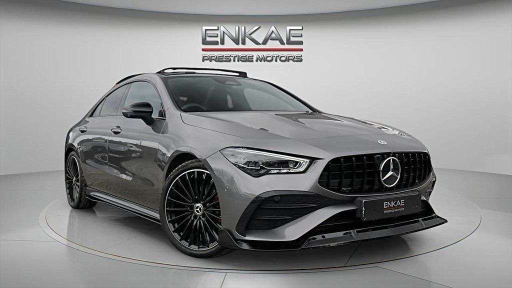 A 2024 MERCEDES-BENZ CLA 1.3 CLA180h MHEV AMG Line (Premium Plus) Coupe 4dr Petrol Hybrid 7G-DCT Eur A 2024 MERCEDES-BENZ CLA 1.3 CLA180h MHEV AMG Line (Premium Plus) Coupe 4dr Petrol Hybrid 7G-DCT Eur
