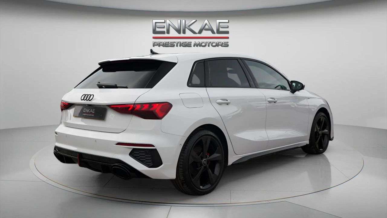 A 2023 AUDI A3 1.5 TFSI 35 S line Sportback 5dr Petrol S Tronic Euro 6 (s/s) (150 ps) RARE A 2023 AUDI A3 1.5 TFSI 35 S line Sportback 5dr Petrol S Tronic Euro 6 (s/s) (150 ps) RARE