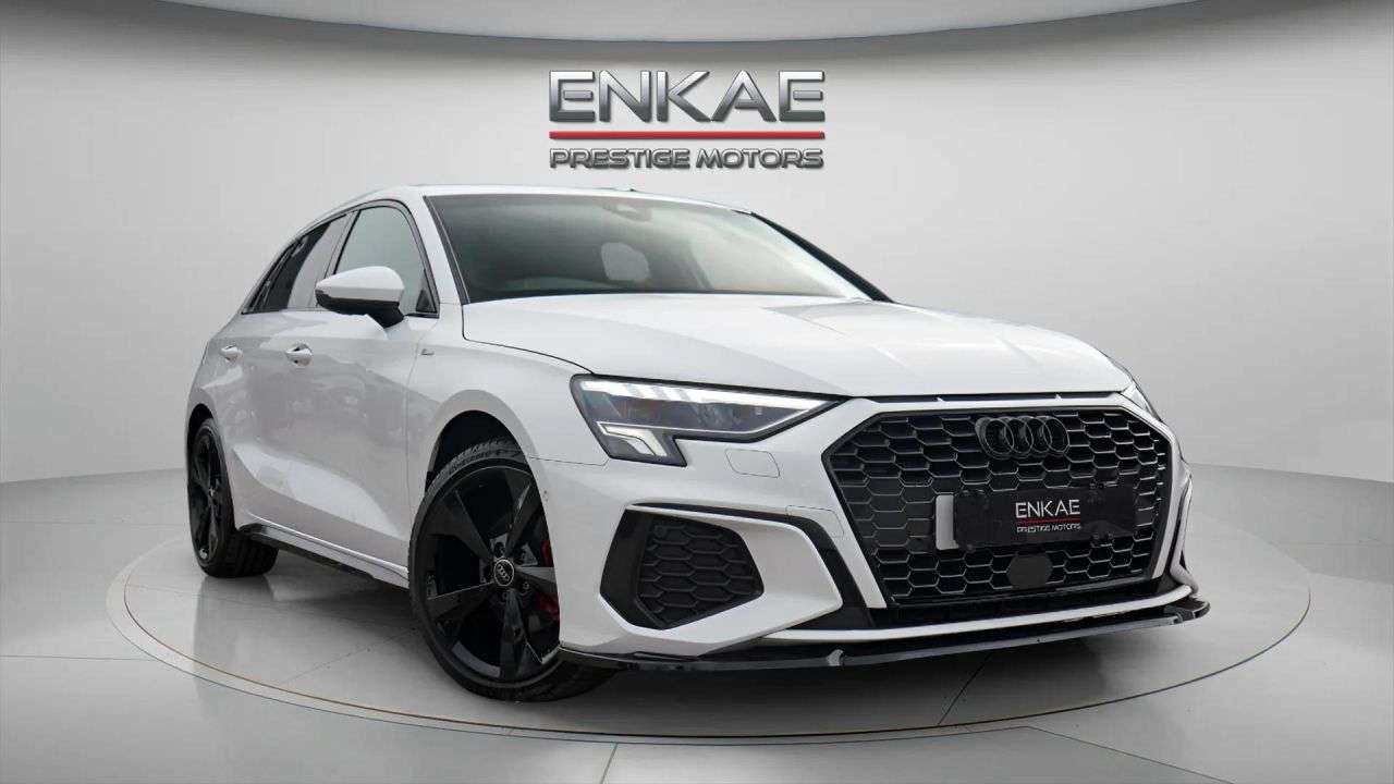 A 2023 AUDI A3 1.5 TFSI 35 S line Sportback 5dr Petrol S Tronic Euro 6 (s/s) (150 ps) RARE A 2023 AUDI A3 1.5 TFSI 35 S line Sportback 5dr Petrol S Tronic Euro 6 (s/s) (150 ps) RARE