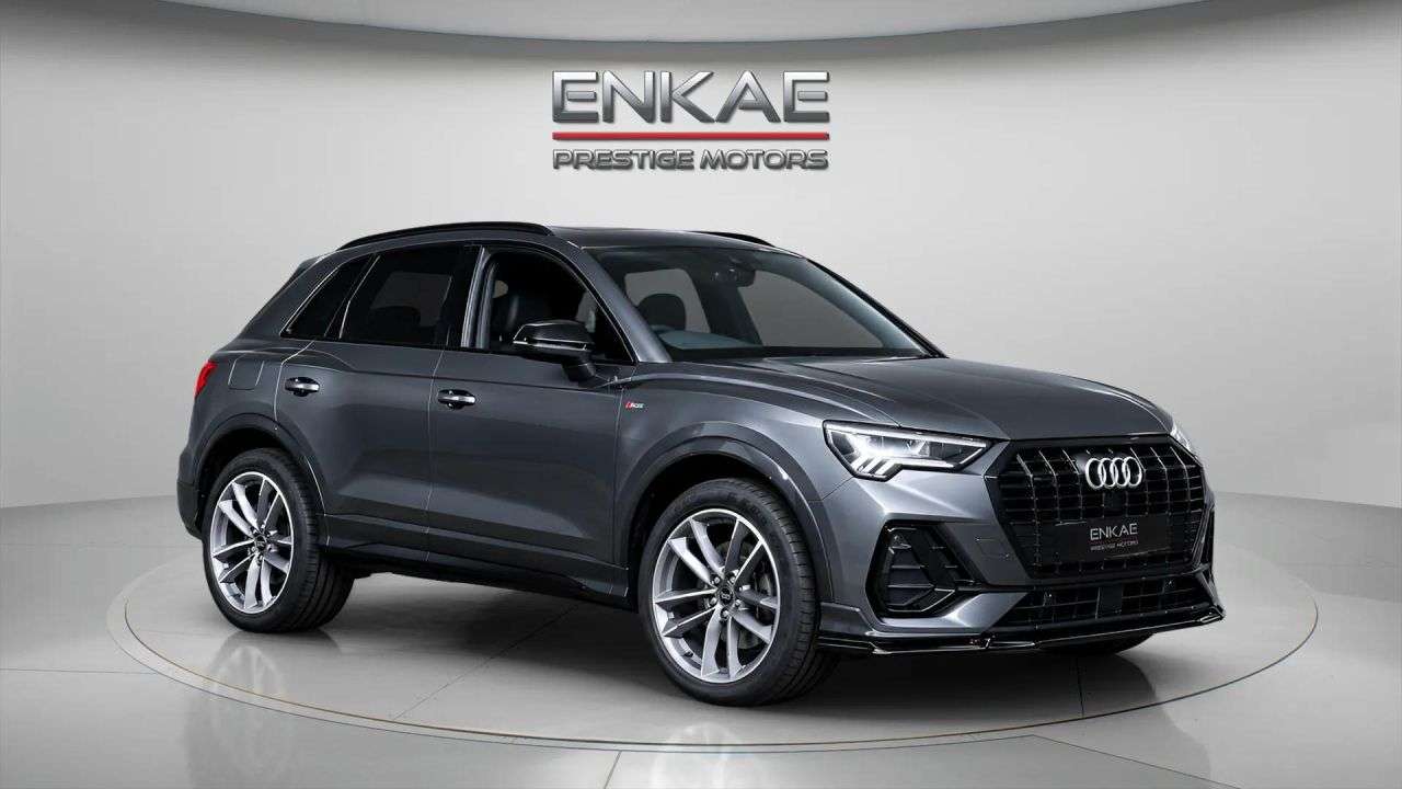 A 2022 AUDI Q3 2.0 TFSI 40 Black Edition SUV 5dr Petrol S Tronic quattro Euro 6 (s/s) (190 A 2022 AUDI Q3 2.0 TFSI 40 Black Edition SUV 5dr Petrol S Tronic quattro Euro 6 (s/s) (190