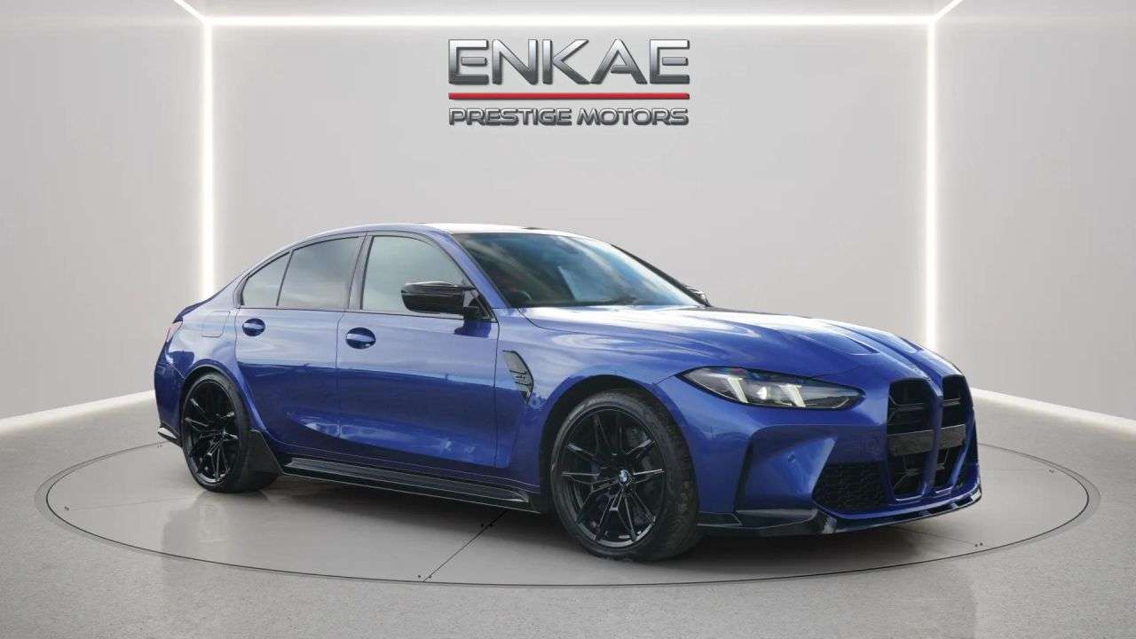 A 2024 BMW M3 3.0 BiTurbo Competition Saloon 4dr Petrol Steptronic M xDrive Euro 6 (s/s) A 2024 BMW M3 3.0 BiTurbo Competition Saloon 4dr Petrol Steptronic M xDrive Euro 6 (s/s)