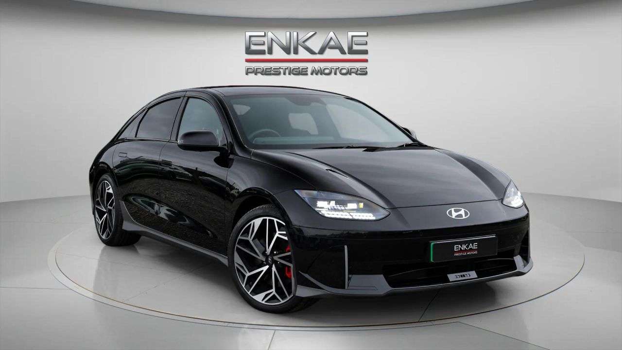 A 2023 HYUNDAI IONIQ 6 77.4kWh Premium Saloon 4dr Electric Auto (228 ps) HEATED SEATS | 12.3" DUAL A 2023 HYUNDAI IONIQ 6 77.4kWh Premium Saloon 4dr Electric Auto (228 ps) HEATED SEATS | 12.3" DUAL