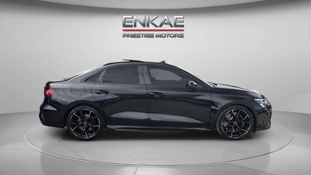 A 2023 AUDI RS3 2.5 TFSI Vorsprung Saloon 4dr Petrol S Tronic quattro Euro 6 (s/s) (400 ps) A 2023 AUDI RS3 2.5 TFSI Vorsprung Saloon 4dr Petrol S Tronic quattro Euro 6 (s/s) (400 ps)