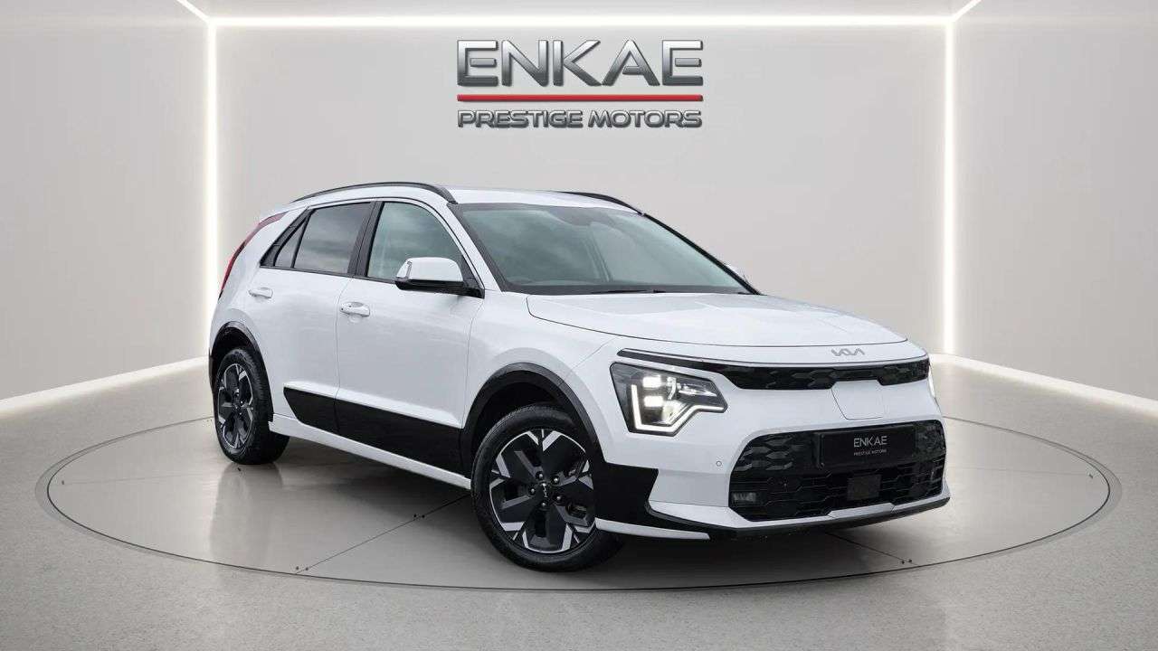 A 2024 KIA NIRO 64.8kWh 3 SUV 5dr Electric Auto (201 bhp) HEATED SEATS | NAV | REVERSE CAM A 2024 KIA NIRO 64.8kWh 3 SUV 5dr Electric Auto (201 bhp) HEATED SEATS | NAV | REVERSE CAM