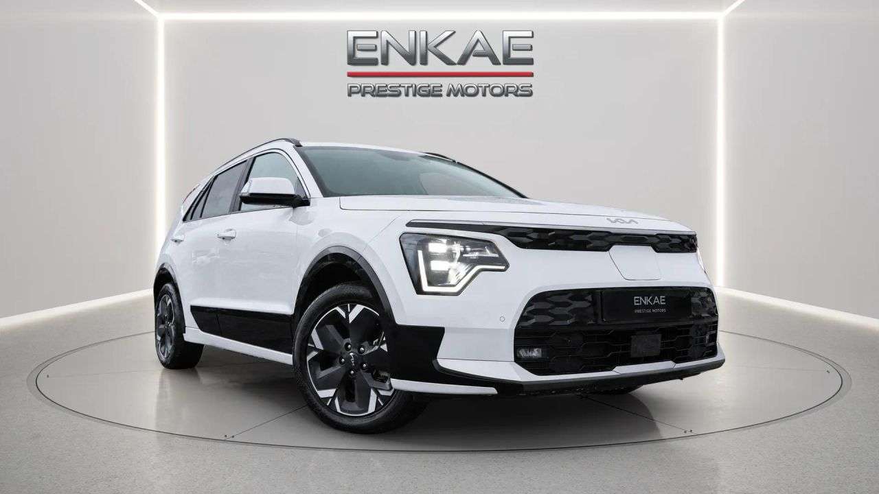 A 2024 KIA NIRO 64.8kWh 3 SUV 5dr Electric Auto (201 bhp) HEATED SEATS | NAV | REVERSE CAM A 2024 KIA NIRO 64.8kWh 3 SUV 5dr Electric Auto (201 bhp) HEATED SEATS | NAV | REVERSE CAM