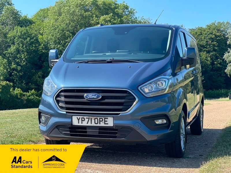 A 2021 FORD TRANSIT CUSTOM 280 LIMITED P/V ECOBLUE A 2021 FORD TRANSIT CUSTOM 280 LIMITED P/V ECOBLUE