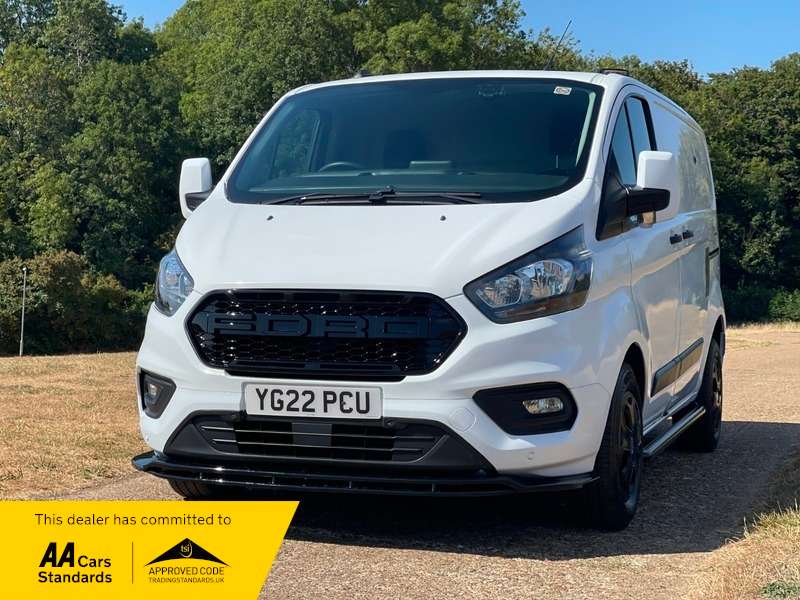 A 2022 FORD TRANSIT CUSTOM 320 LIMITED P/V ECOBLUE A 2022 FORD TRANSIT CUSTOM 320 LIMITED P/V ECOBLUE