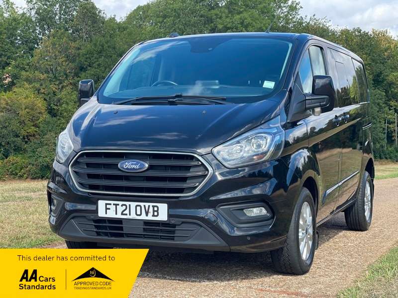 A 2021 FORD TRANSIT CUSTOM 300 LIMITED DCIV ECOBLUE A 2021 FORD TRANSIT CUSTOM 300 LIMITED DCIV ECOBLUE