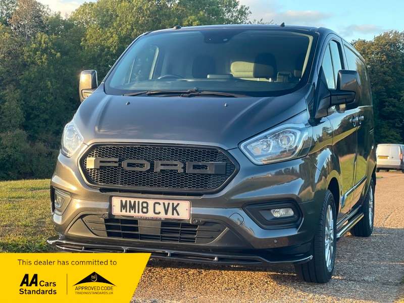 A 2018 FORD TRANSIT CUSTOM 320 LIMITED P/V L1 H1 A 2018 FORD TRANSIT CUSTOM 320 LIMITED P/V L1 H1