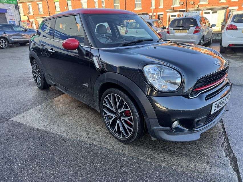 A 2016 MINI COOPER 1.6 John Cooper Works SUV 3dr Petrol Manual ALL4 Euro 5 (s/s) (218 ps) A 2016 MINI COOPER 1.6 John Cooper Works SUV 3dr Petrol Manual ALL4 Euro 5 (s/s) (218 ps)