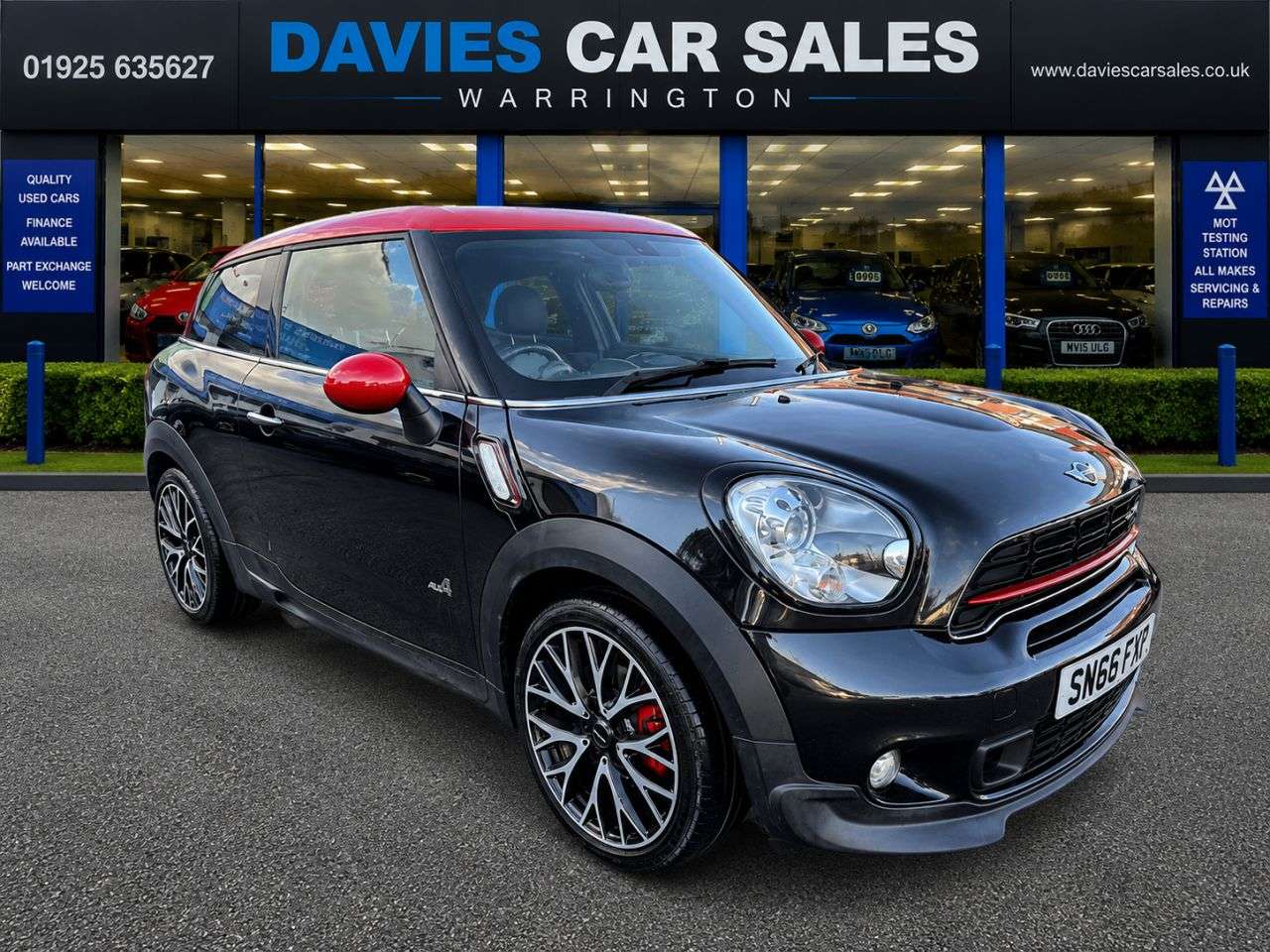 A 2016 MINI COOPER 1.6 John Cooper Works SUV 3dr Petrol Manual ALL4 Euro 5 (s/s) (218 ps) A 2016 MINI COOPER 1.6 John Cooper Works SUV 3dr Petrol Manual ALL4 Euro 5 (s/s) (218 ps)
