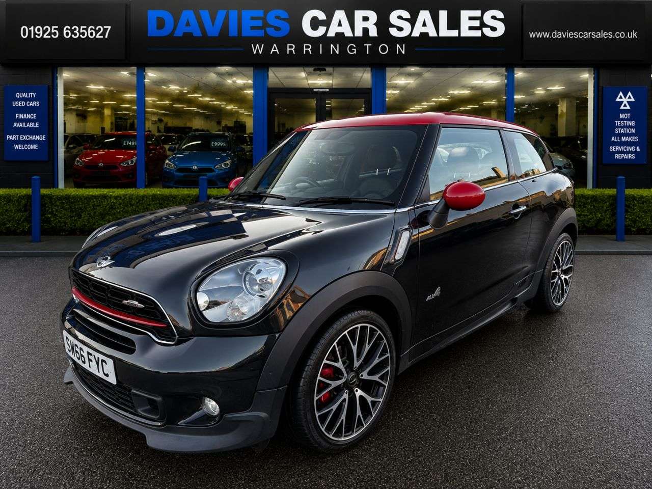 A 2016 MINI COOPER 1.6 John Cooper Works SUV 3dr Petrol Manual ALL4 Euro 5 (s/s) (218 ps) A 2016 MINI COOPER 1.6 John Cooper Works SUV 3dr Petrol Manual ALL4 Euro 5 (s/s) (218 ps)