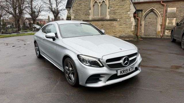A 2019 MERCEDES-BENZ C-CLASS 2.0 C220d AMG Line (Premium) Coupe 2dr Diesel G-Tronic+ Euro 6 (s/s) (194 p A 2019 MERCEDES-BENZ C-CLASS 2.0 C220d AMG Line (Premium) Coupe 2dr Diesel G-Tronic+ Euro 6 (s/s) (194 p
