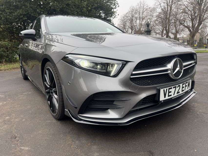 A 2023 MERCEDES-BENZ A-CLASS 2.0 A35 AMG (Premium Plus) Hatchback 5dr Petrol 7G-DCT 4MATIC Euro 6 (s/s) A 2023 MERCEDES-BENZ A-CLASS 2.0 A35 AMG (Premium Plus) Hatchback 5dr Petrol 7G-DCT 4MATIC Euro 6 (s/s)
