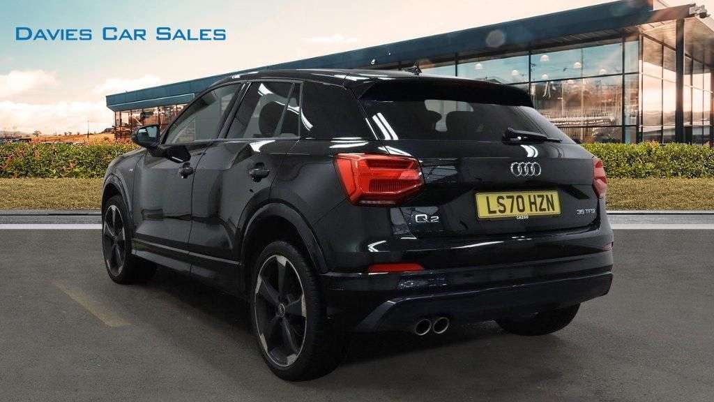 A 2020 AUDI Q2 1.5 TFSI CoD 35 Black Edition SUV 5dr Petrol S Tronic Euro 6 (s/s) (150 ps) A 2020 AUDI Q2 1.5 TFSI CoD 35 Black Edition SUV 5dr Petrol S Tronic Euro 6 (s/s) (150 ps)