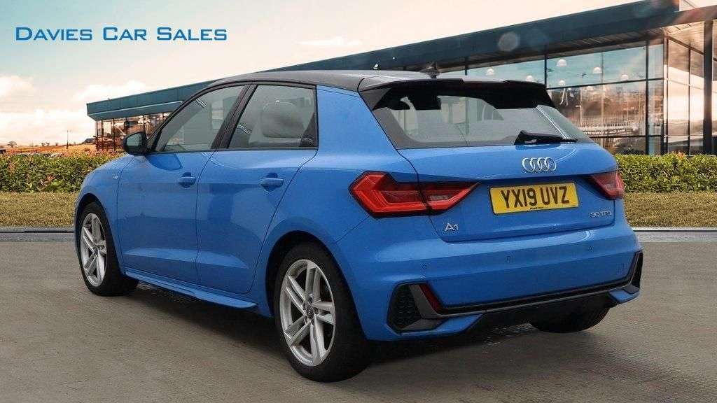 A 2019 AUDI A1 1.0 TFSI 30 S line Sportback 5dr Petrol Manual Euro 6 (s/s) (116 ps) A 2019 AUDI A1 1.0 TFSI 30 S line Sportback 5dr Petrol Manual Euro 6 (s/s) (116 ps)