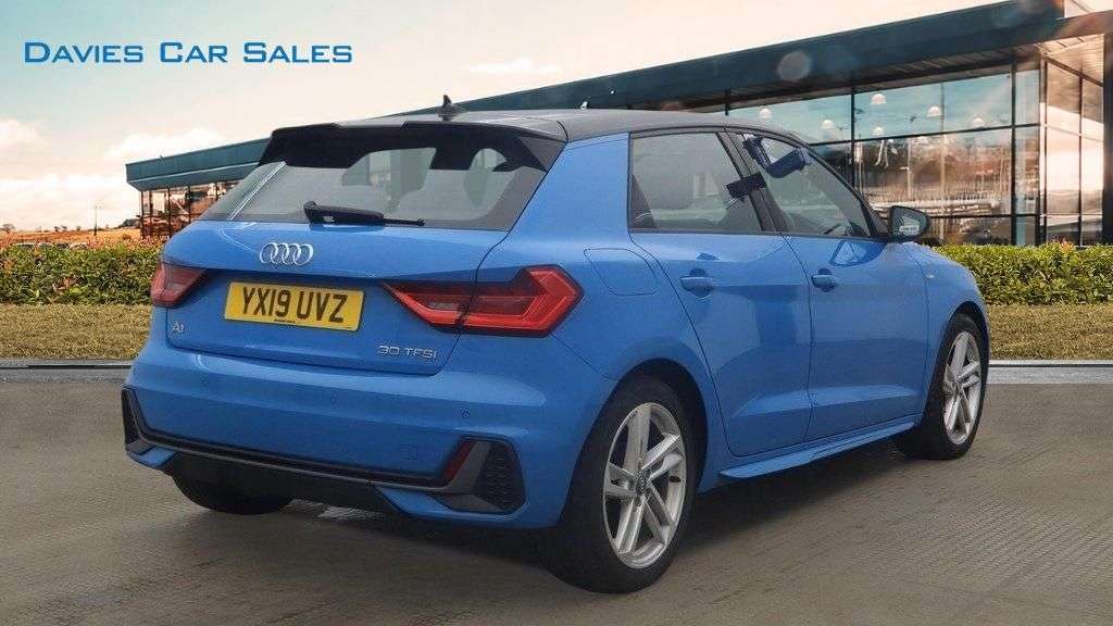 A 2019 AUDI A1 1.0 TFSI 30 S line Sportback 5dr Petrol Manual Euro 6 (s/s) (116 ps) A 2019 AUDI A1 1.0 TFSI 30 S line Sportback 5dr Petrol Manual Euro 6 (s/s) (116 ps)