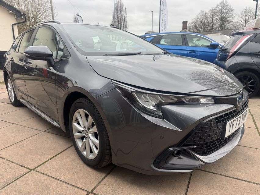 A 2023 TOYOTA COROLLA 1.8 VVT-h Icon Touring Sports 5dr Petrol Hybrid CVT Euro 6 (s/s) (140 ps) A 2023 TOYOTA COROLLA 1.8 VVT-h Icon Touring Sports 5dr Petrol Hybrid CVT Euro 6 (s/s) (140 ps)